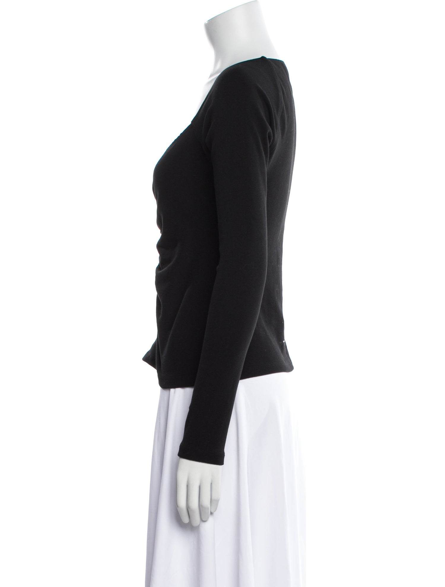 A.L.C. V-Neck Long Sleeve Top